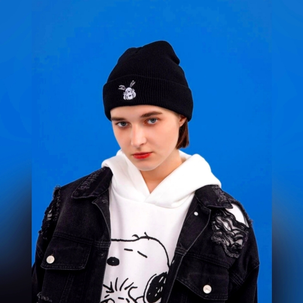Cartoon Knit Beanie